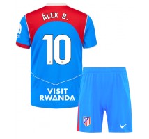 Atletico Madrid Alex Baena #10 Koszulka Trzecia dzieci 2025-26 Krótki Rękaw (+ krótkie spodenki)